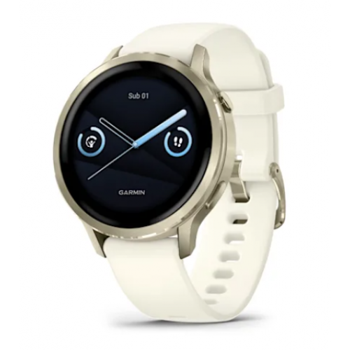 Garmin Venu 4 41mm Beige Lunar Gold Bone